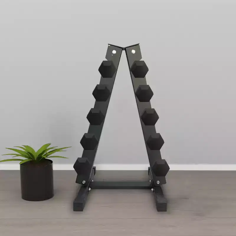 Dumbbell Rack Stand Only, A-Frame Steel Dumbbells Weight Storage Rack, Weight Rack For Home Gym, Dumbbell Storage Rack