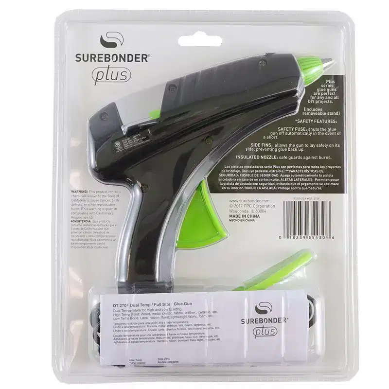 Surebonder Plus Series Dual Temperature Hot Glue Gun