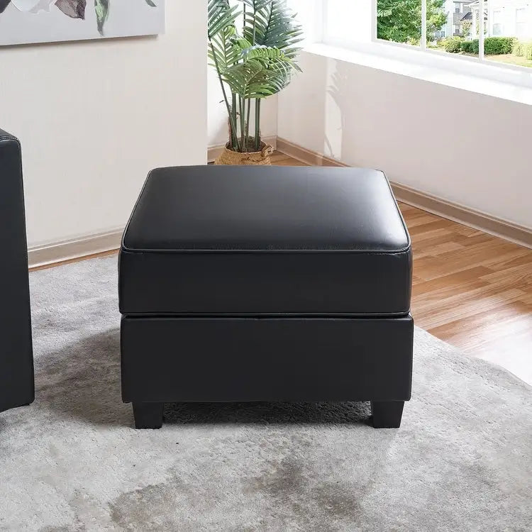Modern DIY Convertible Modular Sectional Ultimate Sofa Collection - Optional Ottoman Middle and Armrest Modules