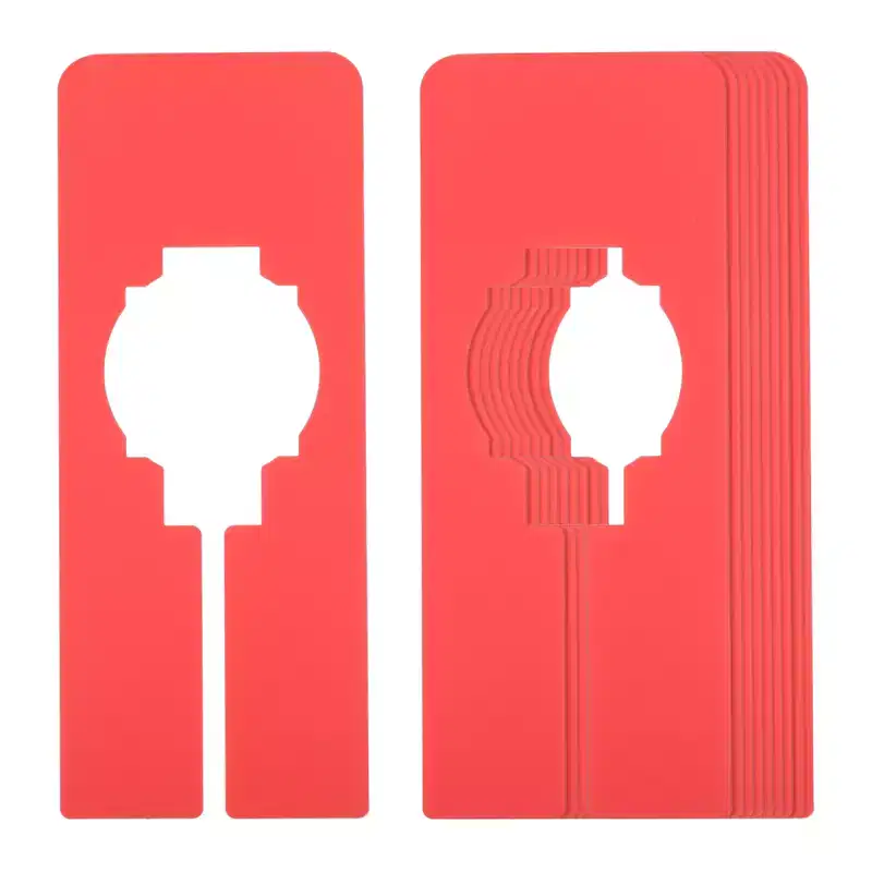 Unique Bargains Plastic Lightweight Durable Portable Clothes Dividers 10 Pcs