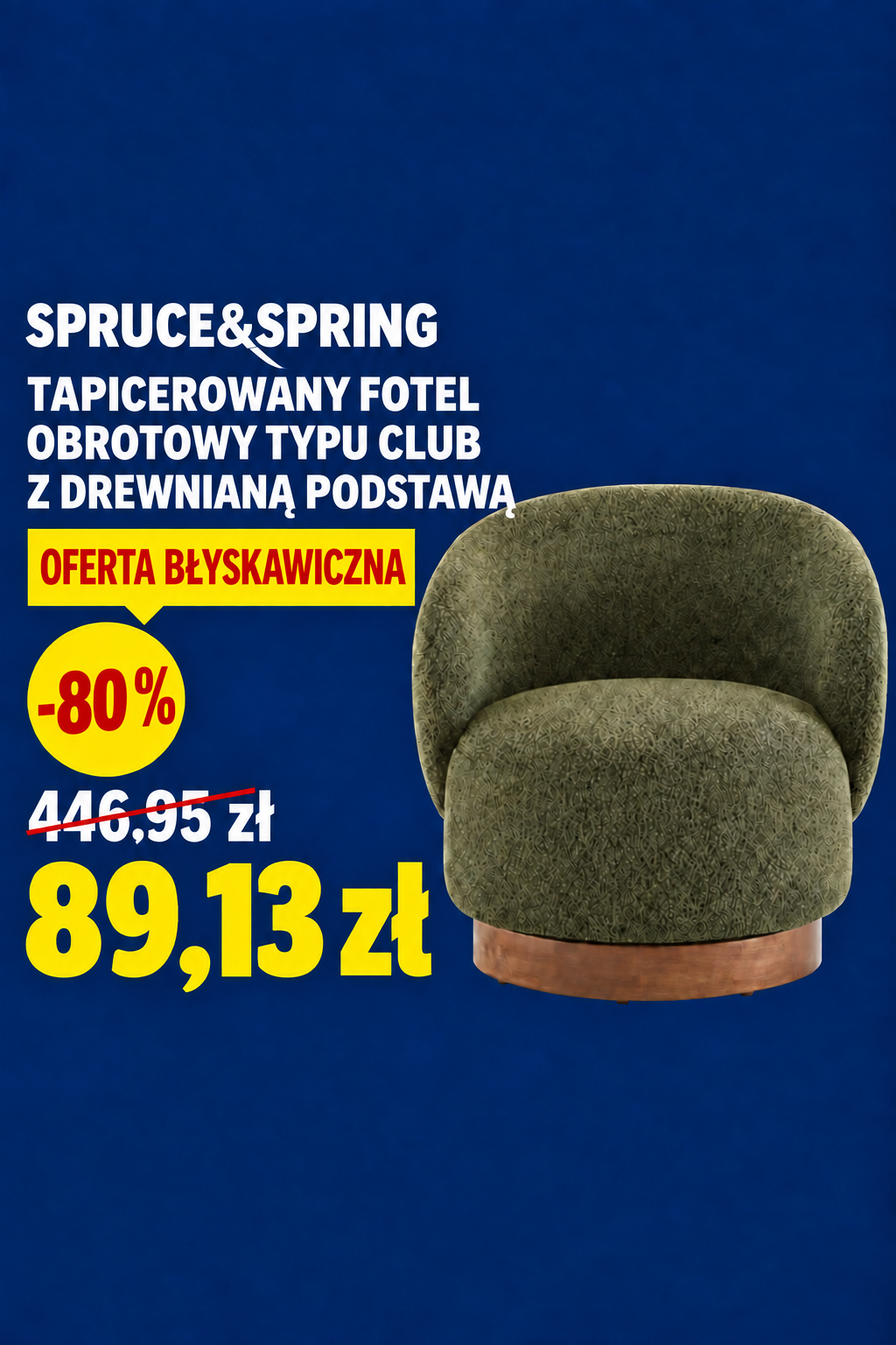 Fauteuil tonneau d&eacute;coratif