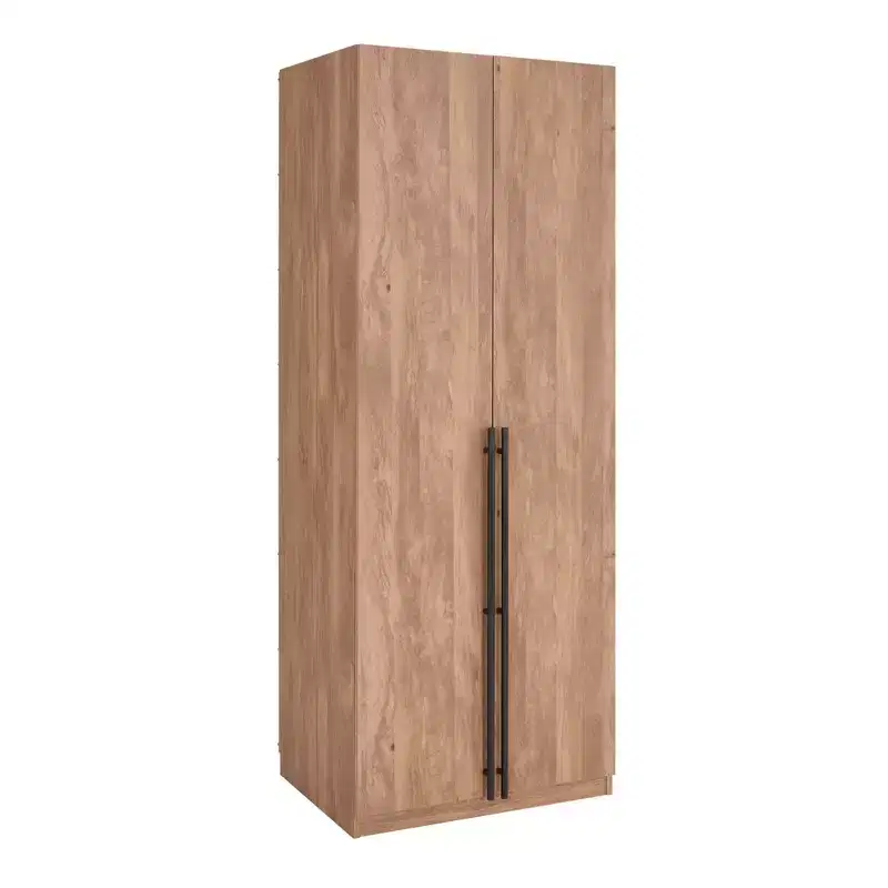 Lee 2 Door and 4 Shelf Wardrobe Closets