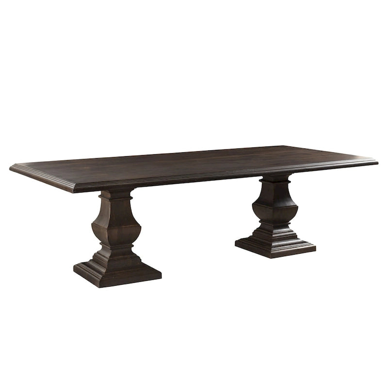 Vintage Brown Rectangle Dining Table