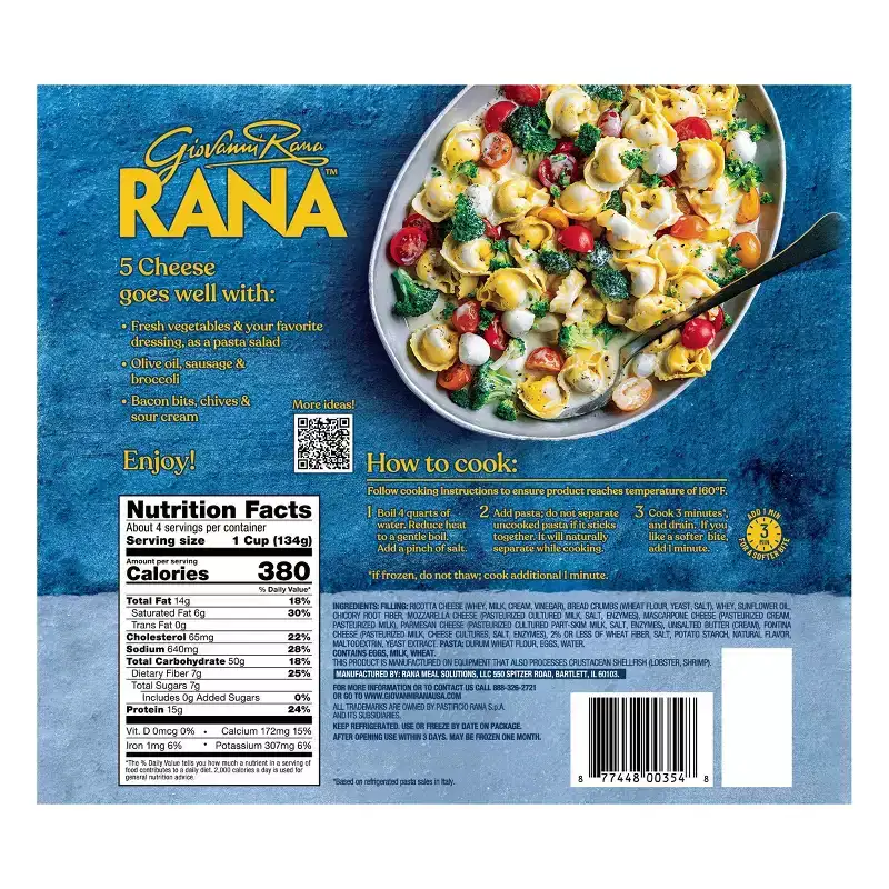 Rana 5 Cheese Tortellini - 20oz