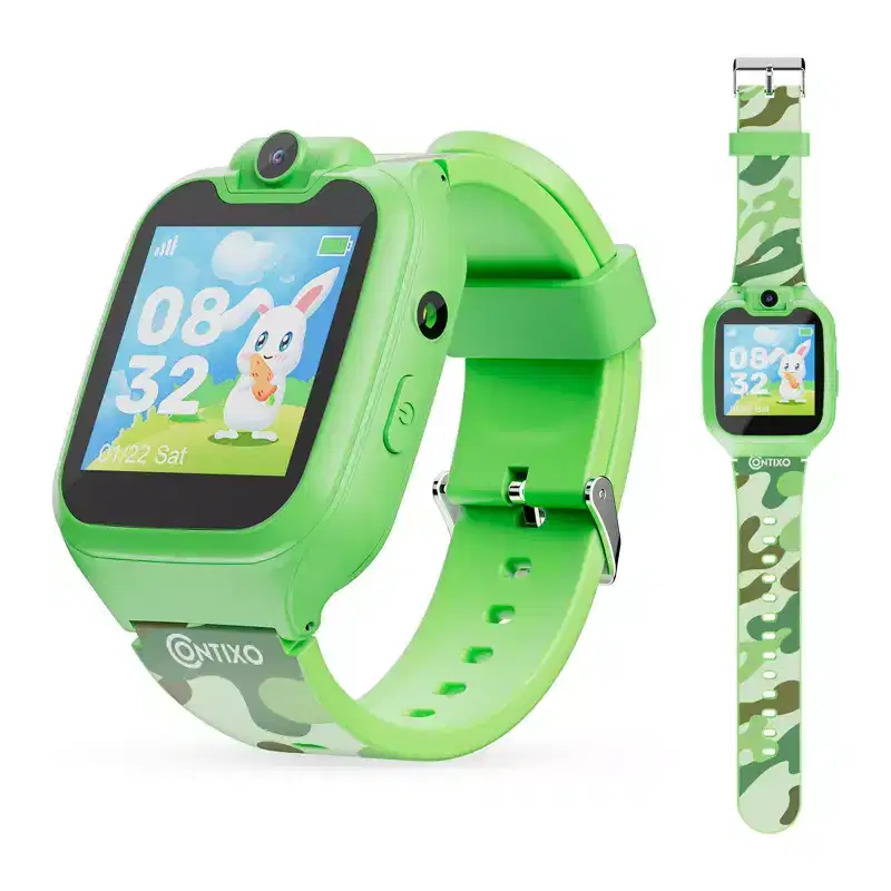 Contixo Kids Smartwatch with Camera, 1.54 HD Touch Screen, 16 Educational Games, Music, Video & Audio watch Toys For Boys & Girls Ages 3-12