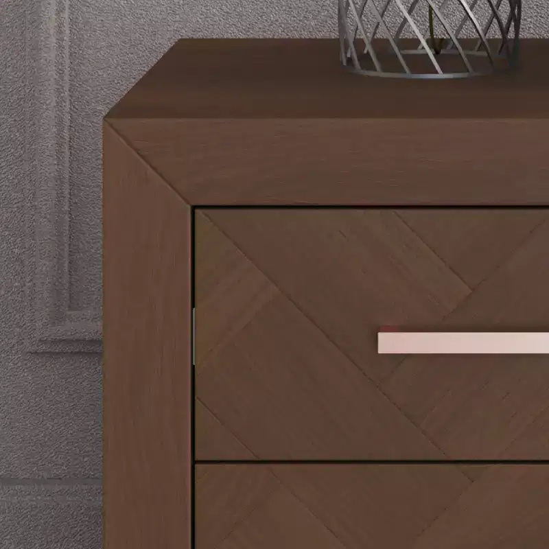 Child Craft Kieran 2 Drawer Nightstand for Nursery or Bedroom, Large Storage Drawers, Made of Sturdy Pinewood, Non-Toxic, Baby Safe Finish