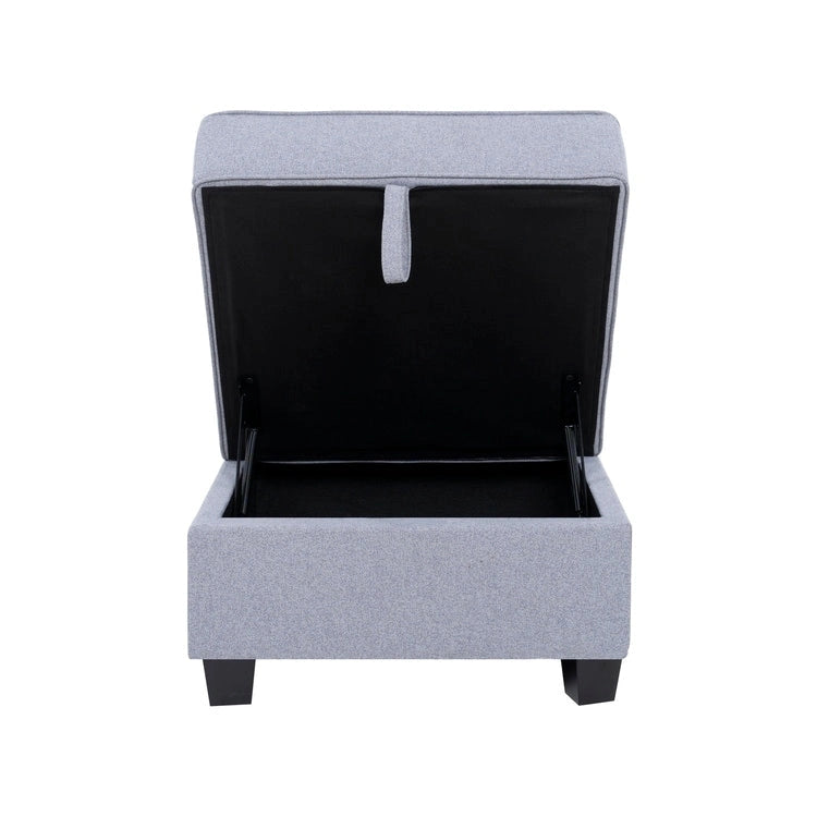 Modern DIY Convertible Modular Sectional Ultimate Sofa Collection - Optional Ottoman Middle and Armrest Modules