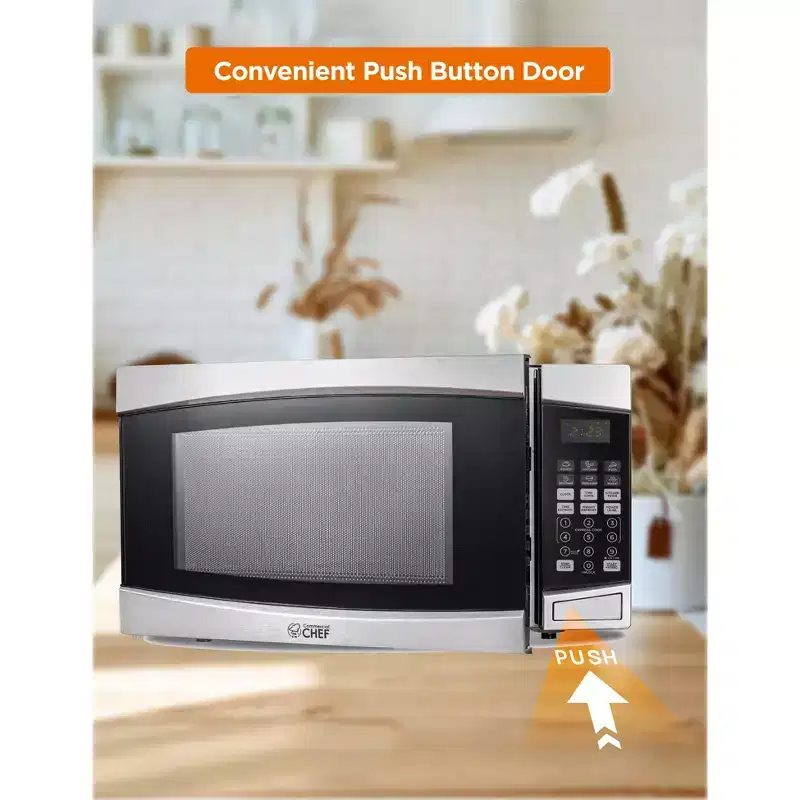 COMMERCIAL CHEF Countertop Microwave Oven 1.4 Cu. Ft. 1100W