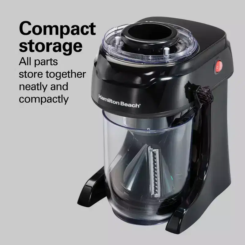Hamilton Beach 3-Cone Spiralizer - Black: Electric Veggie & Zucchini Spiralizer, Food Slicer, Dishwasher-Safe Parts