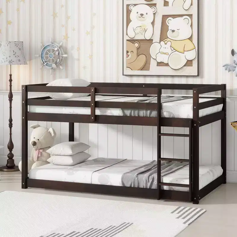 MAYEERTY Queen Bunk Bed Safety Rail Kid-Friendly Heavy-Duty Metal