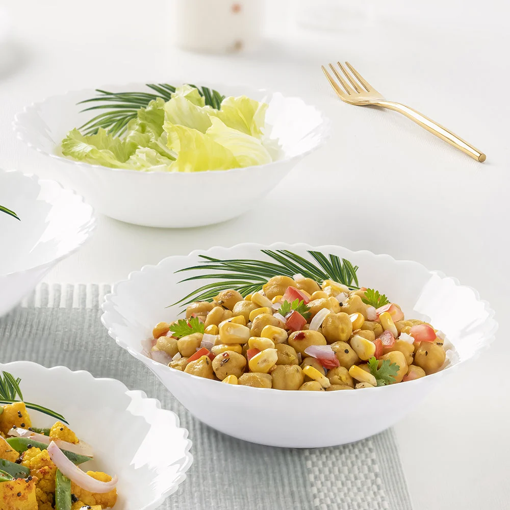 White Multipurpose Bowl Set – 2 pcs
