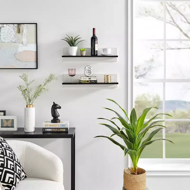 23.62 Set of 2 Repose Display Photo Ledge Shelves - Danya B.