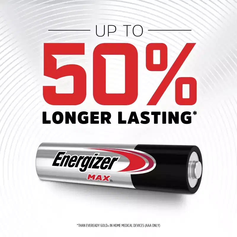 Energizer Max AAA Batteries - Alkaline Battery