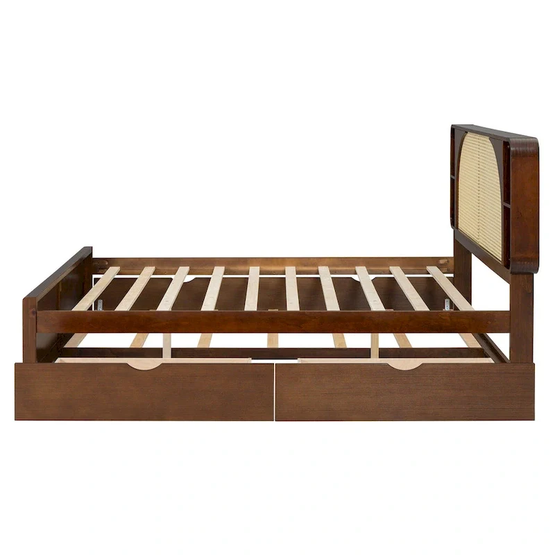 Rough Mango Wood TV Stand | Bicycle Chain Wheel Doors | 47.2