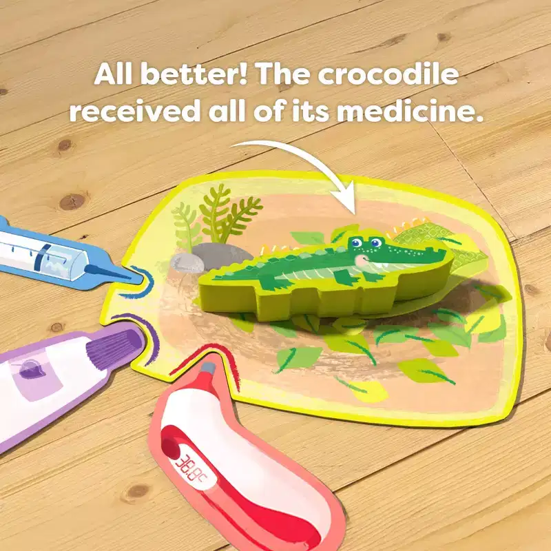 HABA My Very First Games - At the Vet, Toddler Games & Veterinarian Playset for Kids, Pretend Play Toys and Learning Toys for Toddlers 2-4 Years