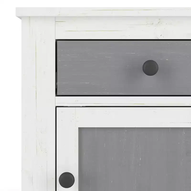 Child Craft Ocean Grove 1 Drawer Nightstand for Nursery or Bedroom, Large Storage Drawer, Made of Sturdy Pinewood, Non-Toxic, Baby Safe Finish