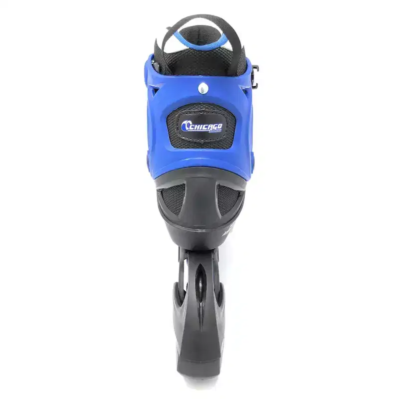 Kids' Chicago Skates Adjustable Inline Skates - Black/Blue