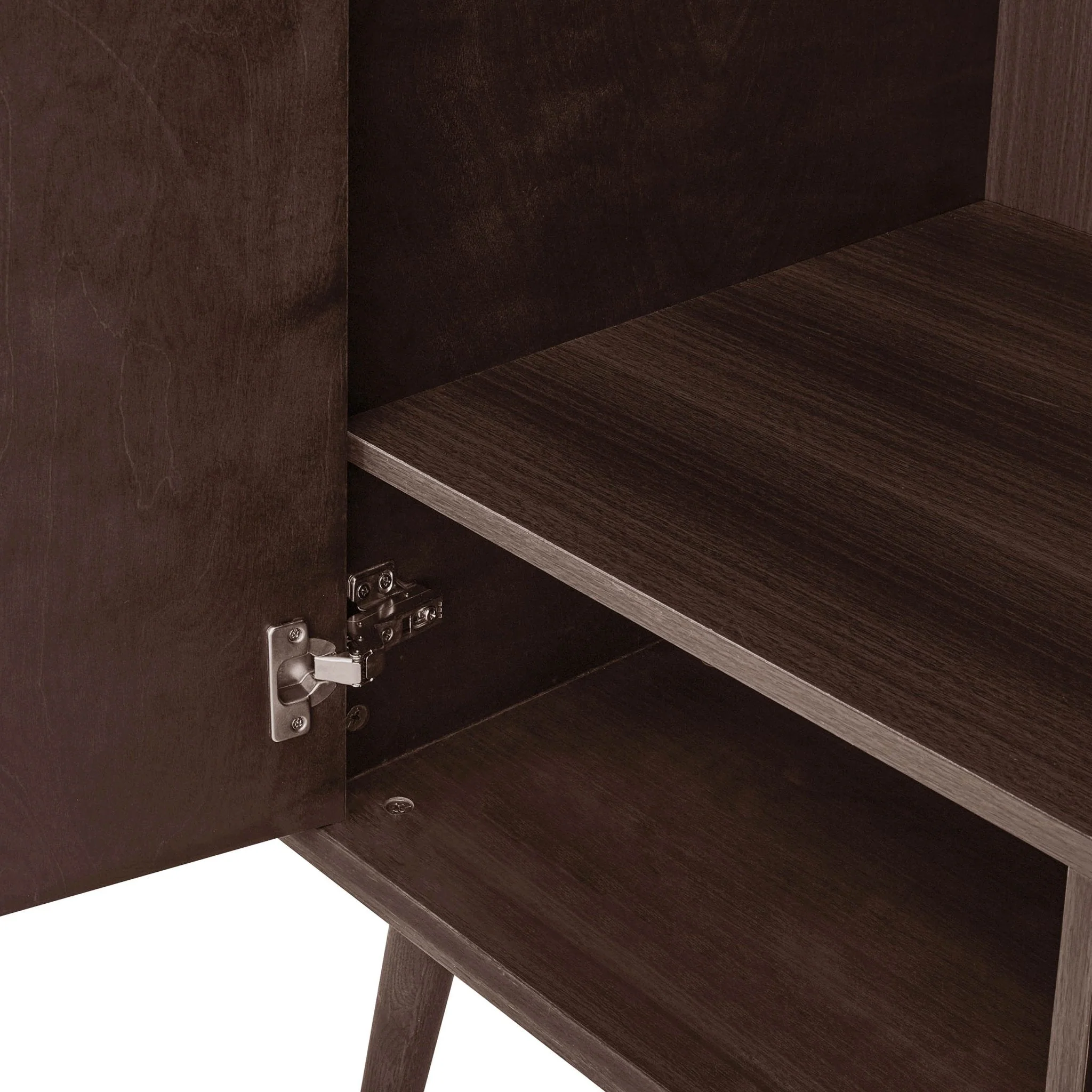 Oak 2 Door Wardrobe - Walnut