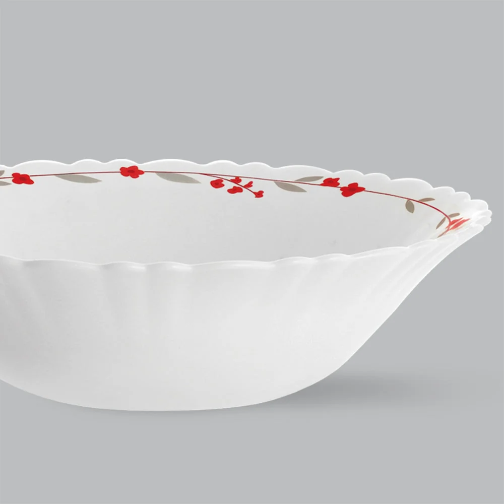 Red Berry Branch Multipurpose Bowl Set – 2 pcs