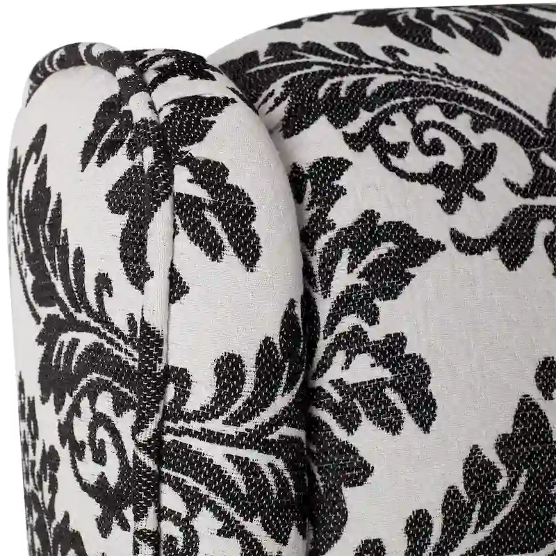 Upholstered Wing Recliner Chair