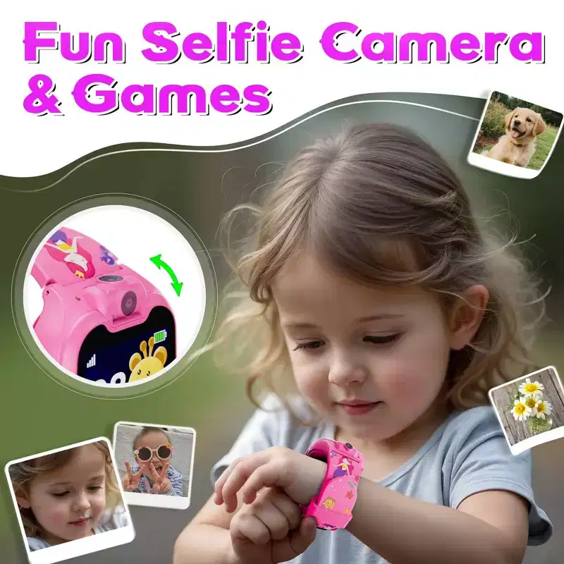 Contixo Kids Smartwatch with Camera, 1.54 HD Touch Screen, 16 Educational Games, Music, Video & Audio watch Toys For Boys & Girls Ages 3-12