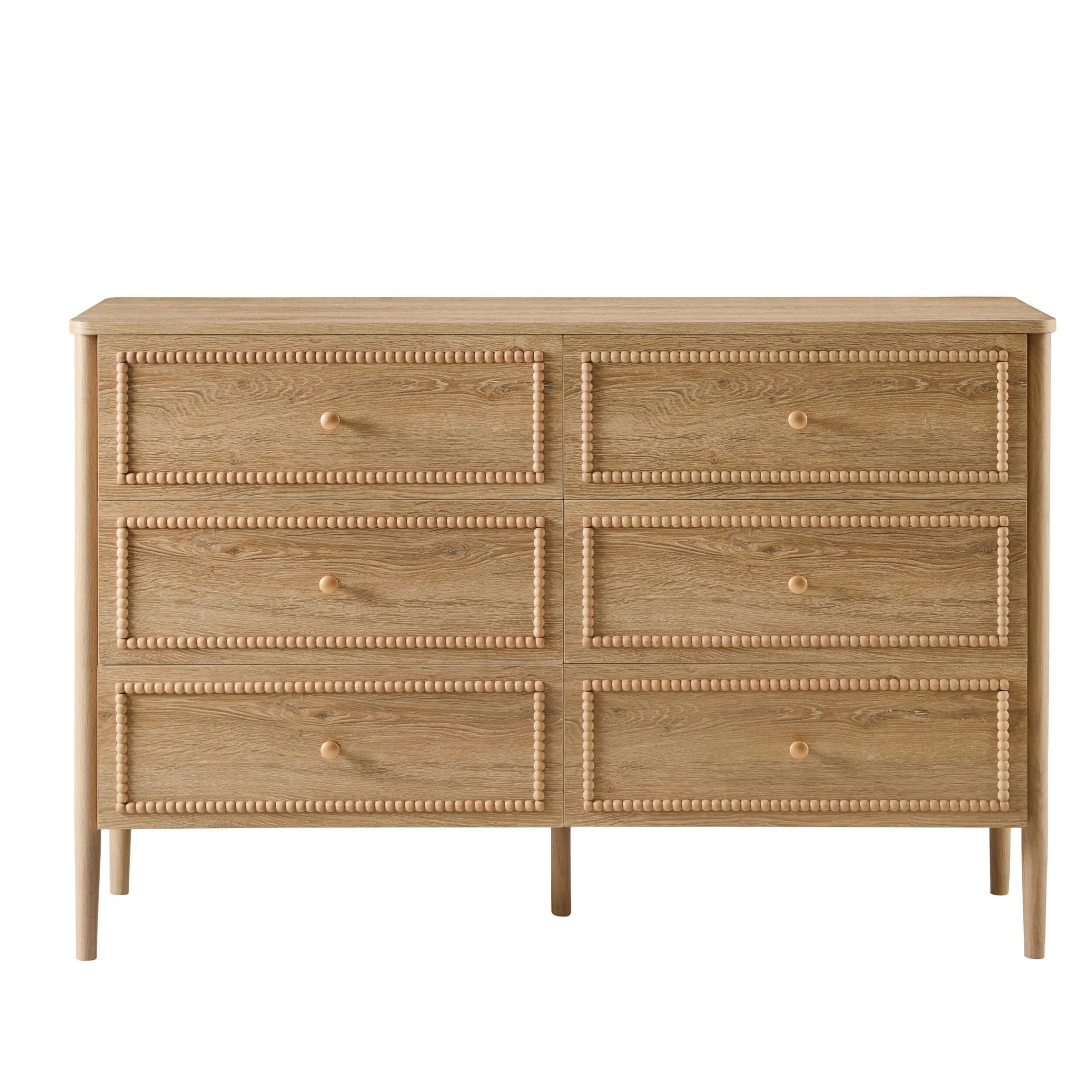 6 Drawer Chest - Light Wood