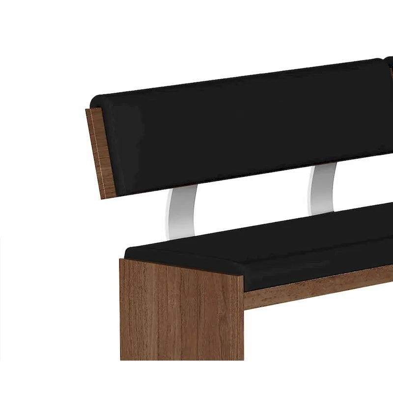 Upholstered Nook with Solid Wood Frame