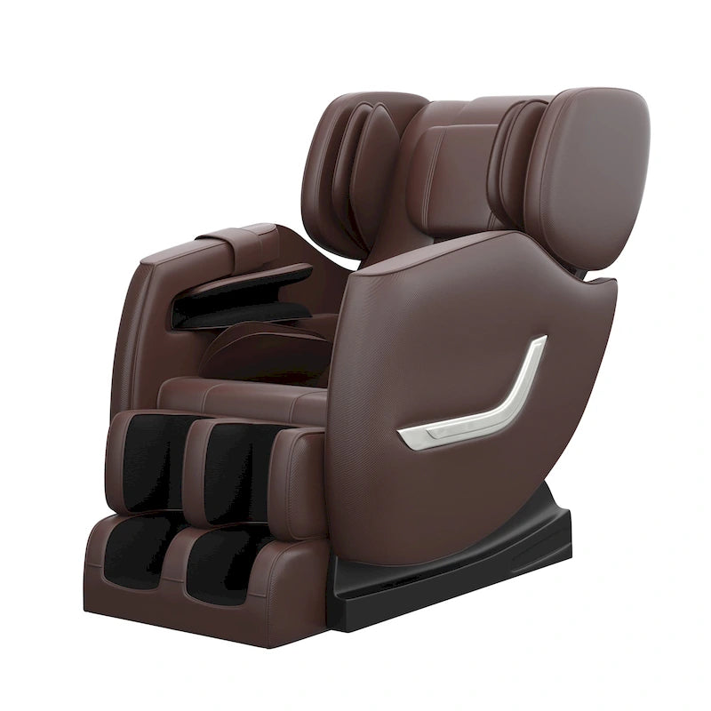 Full Body Massage Chair with Zero Gravity, Bluetooth Speaker & Foot Roller