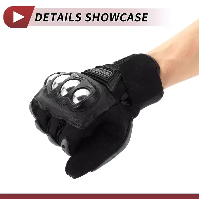 Unique Bargains Motorcycle Cycling Gloves 1 Pair
