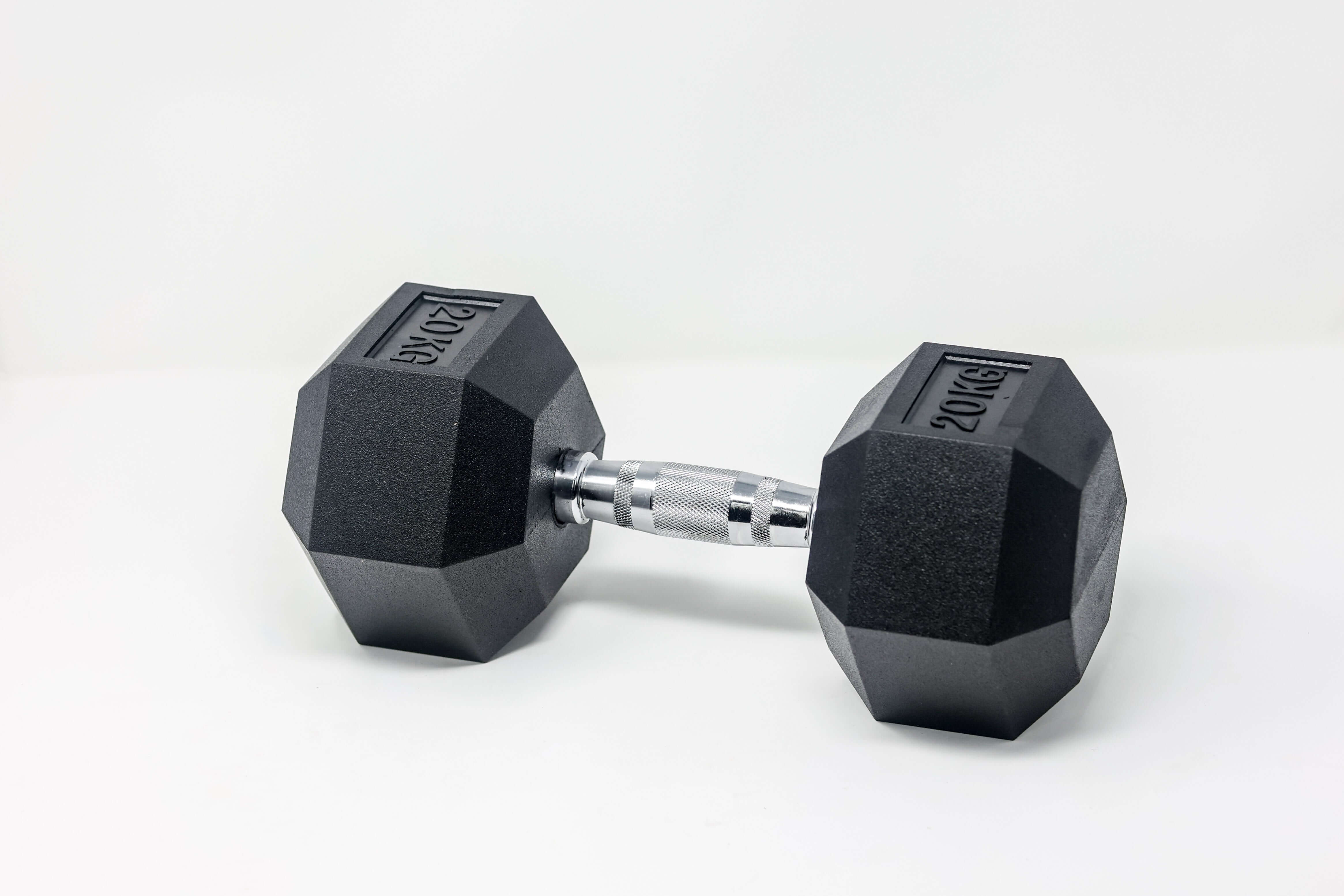 Rubber Hex Dumbbell (Pairs)