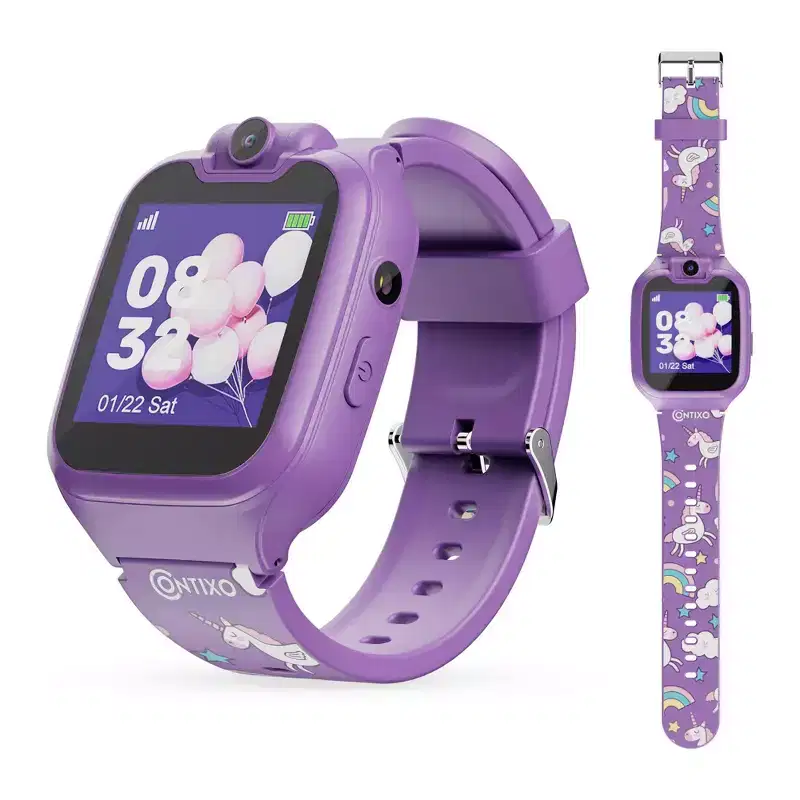 Contixo Kids Smartwatch with Camera, 1.54 HD Touch Screen, 16 Educational Games, Music, Video & Audio watch Toys For Boys & Girls Ages 3-12