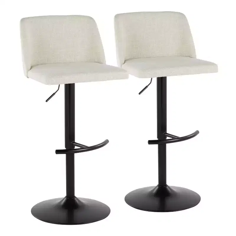 Adjustable Swivel Bar Stool