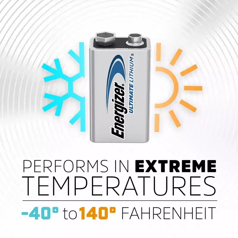Energizer Ultimate Lithium 9V Batteries