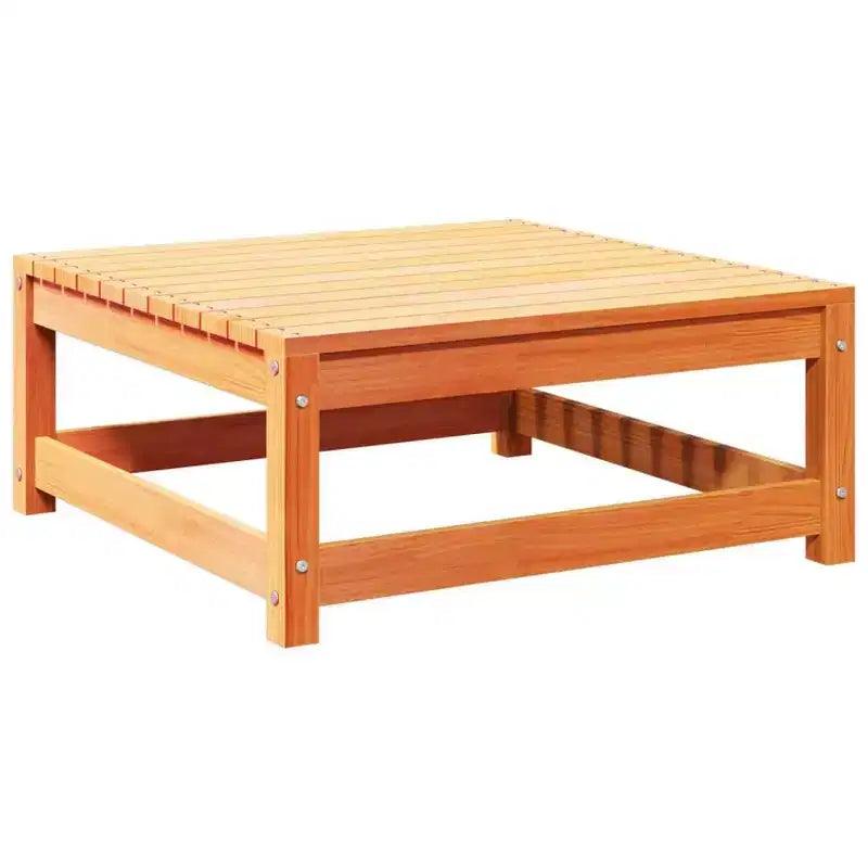 vidaXL Patio Sofa Set Modular Sofas and Outdoor Stools 8 Piece Solid Wood Pine