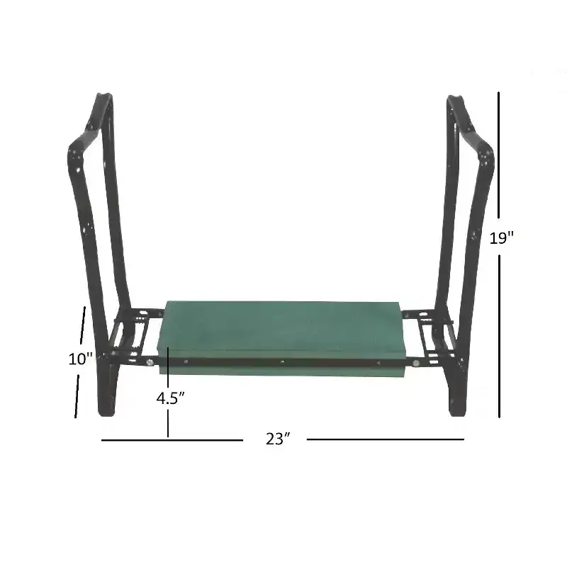 Tierra Garden Green Gardening Kneeler Seat