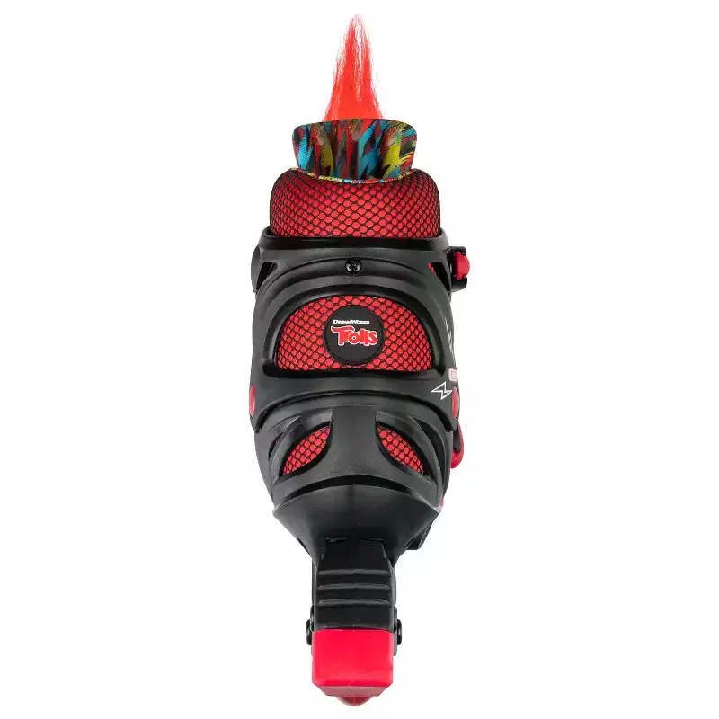 Crazy Skates Trolls Size Adjustable Inline Skates - Featuring Poppy From The Trolls Move