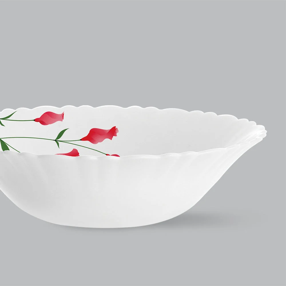 Red Petal Multipurpose Bowl Set – 2 pcs