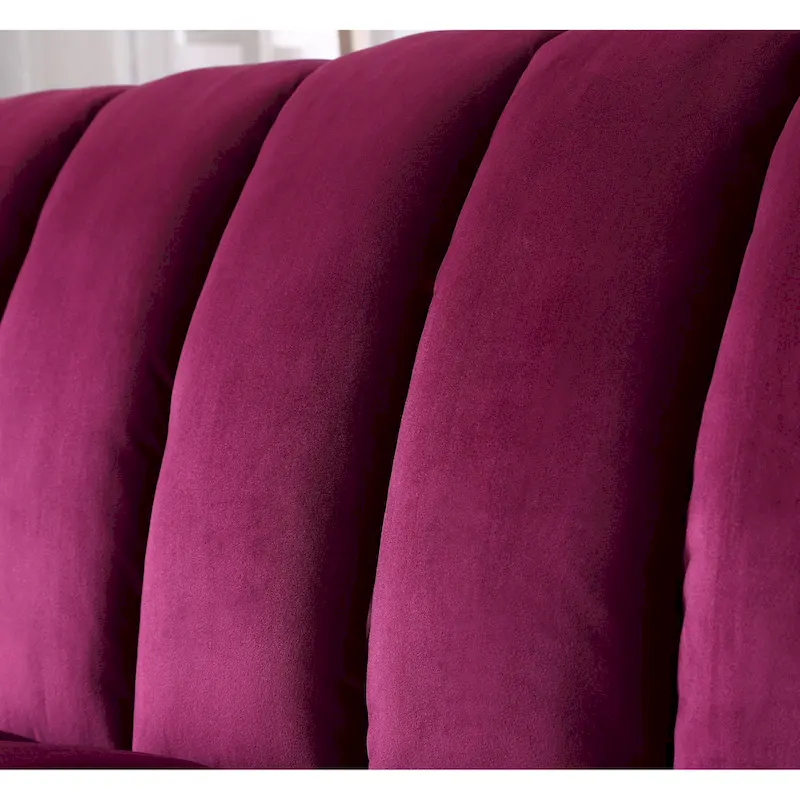 83 Comfortable Velvet Storage Sleeper Convertible Sofa Bed.