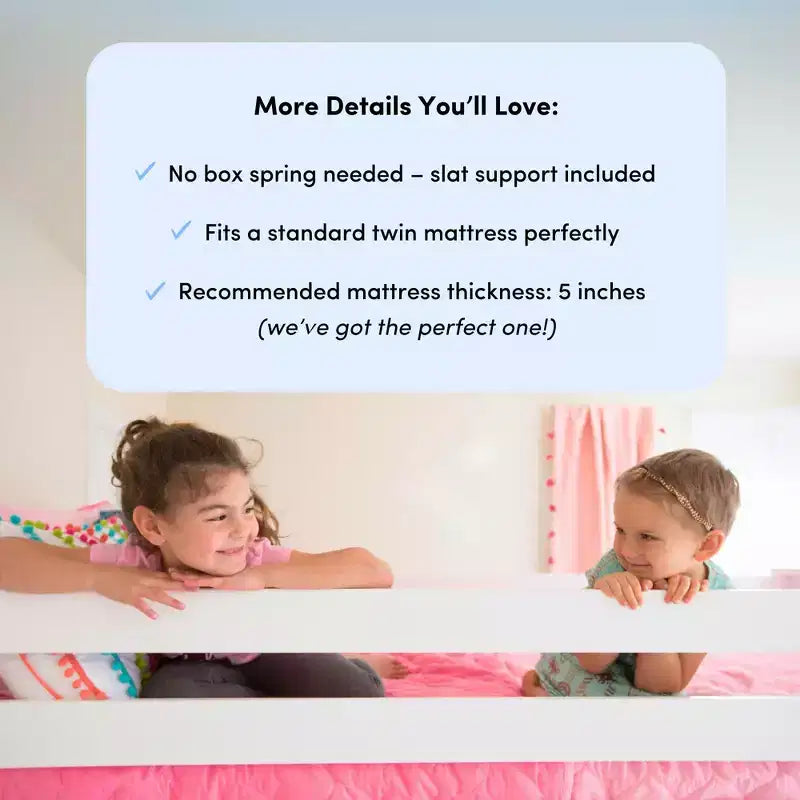 Solid Wood Twin over Twin Bunk Bed for Kids with Underbed Storage Drawers