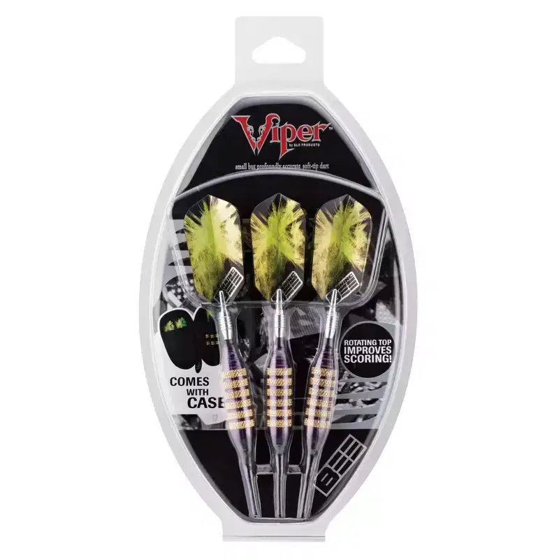 Viper Spinning Bee 16 Grams Soft Tip Darts - Purple
