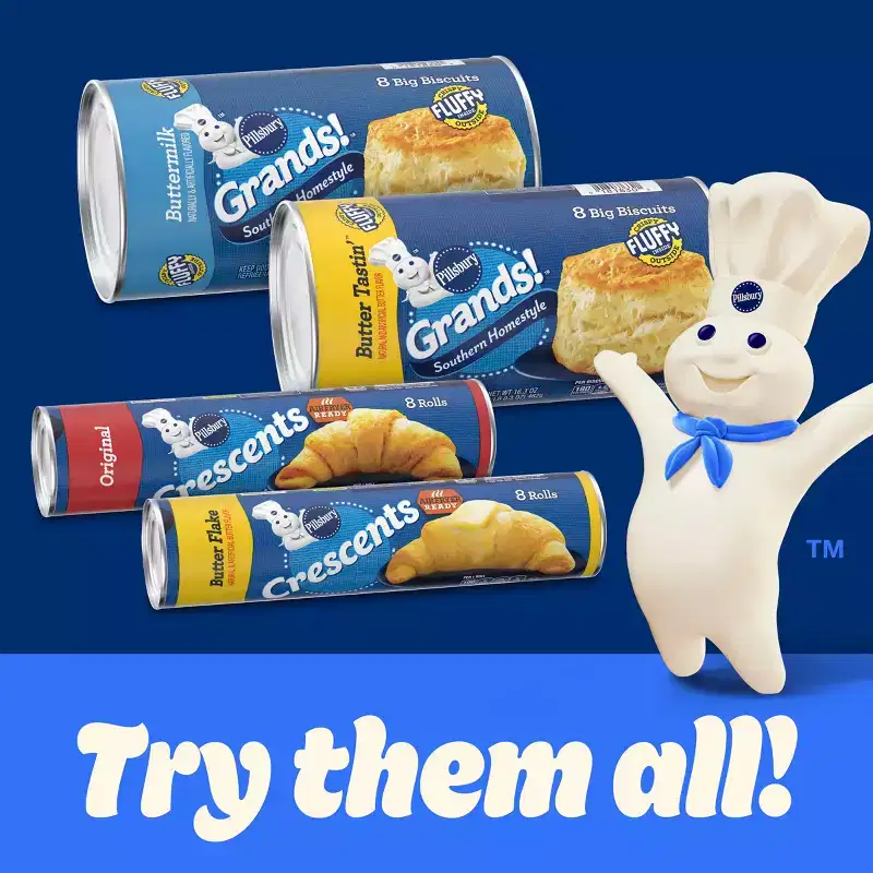 Pillsbury Grands! Flaky Layers Biscuits - 16.3oz/8ct