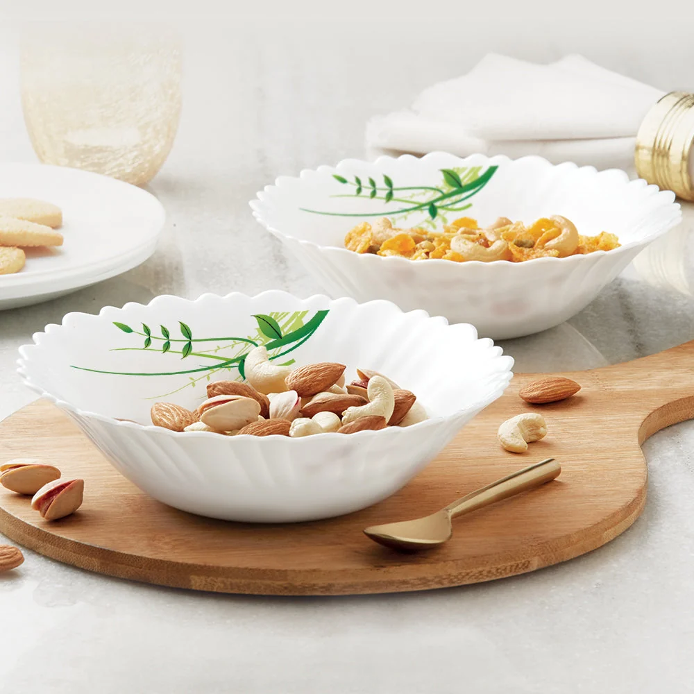 Green Herbs Multipurpose Bowl Set – 2 pcs