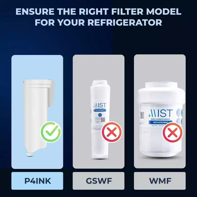 Mist Replacement Filter for GE Profile Opal Nugget Ice Maker - P4INKFILTR - 3pk