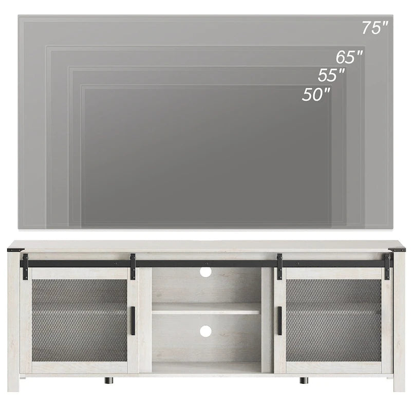 3-Sided Glass Electric Fireplace Insert – Gray & Blue Light / Black, Freestanding or Insert, 18 or 36 Inch