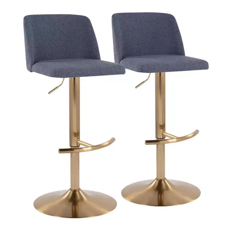 Adjustable Swivel Bar Stool