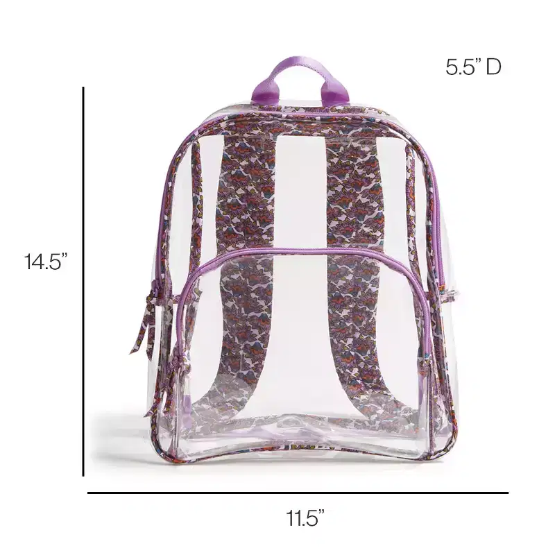 Vera Bradley Women's Outlet Clear Backpack