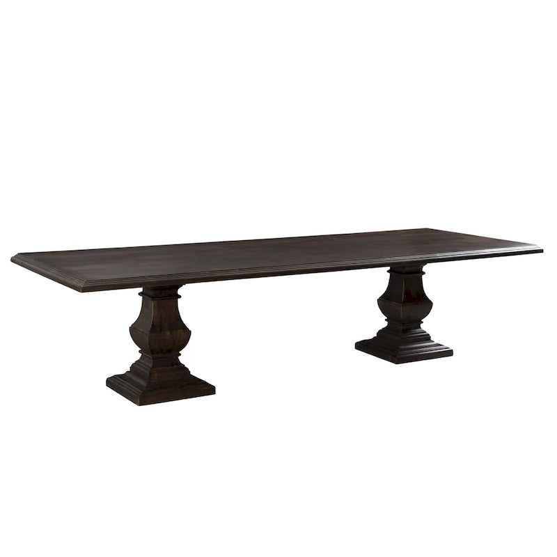 Vintage Brown Rectangle Dining Table