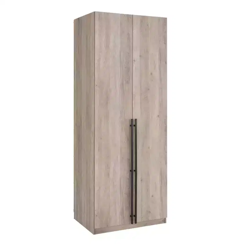 Lee 2 Door and 4 Shelf Wardrobe Closets