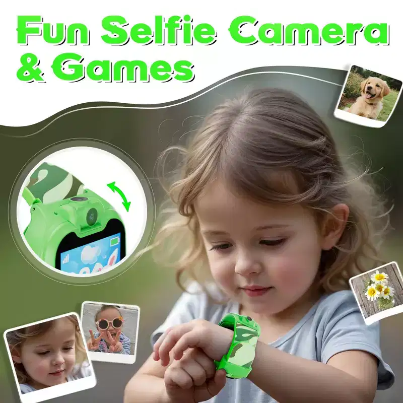Contixo Kids Smartwatch with Camera, 1.54 HD Touch Screen, 16 Educational Games, Music, Video & Audio watch Toys For Boys & Girls Ages 3-12