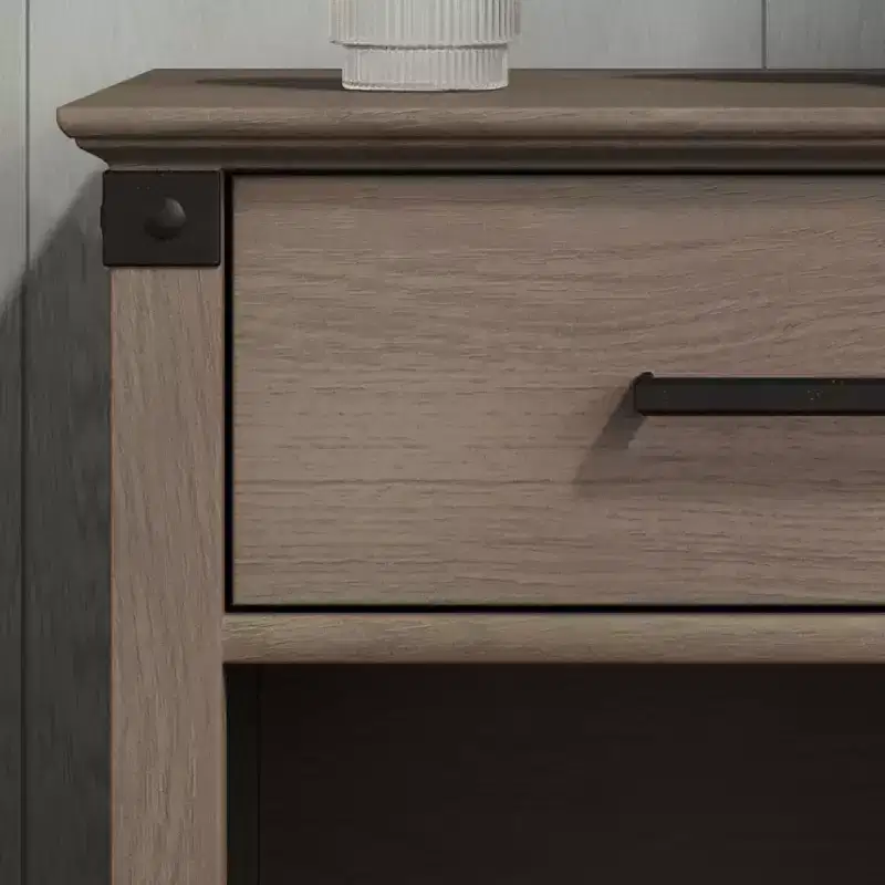 Child Craft Redmond 1 Drawer Nightstand for Nursery or Bedroom, Large Storage Drawer, Made of Sturdy Pinewood, Non-Toxic, Baby Safe Finish